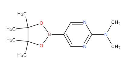 2-(N,N-dimethylamino)pyrimidine-5-boronic acid, pinacol ester