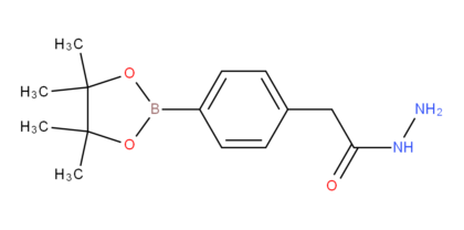 4-(2-hydrazinyl-2-oxoethyl)phenylboronic acid, pinacol ester