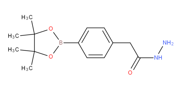 4-(2-hydrazinyl-2-oxoethyl)phenylboronic acid, pinacol ester
