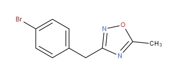 3-(4-bromobenzyl)-5-methyl-1,2,4-oxadiazole