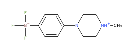 trifluoro(4-(4-methylpiperazin-4-ium-1-yl)phenyl)borate
