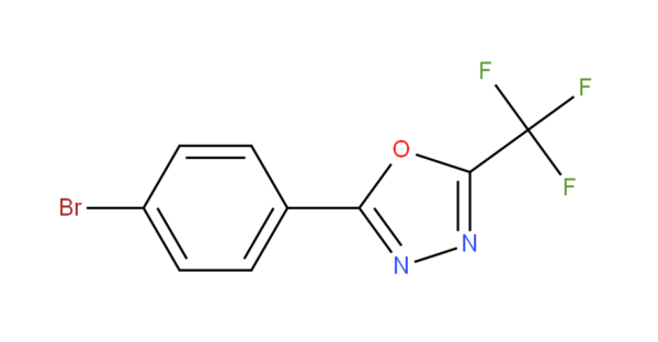2-(4-bromophenyl)-5-trifluoromethyl-1,3,4-oxadiazole