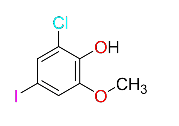 2-chloro-4-iodo-6-methoxyphenol