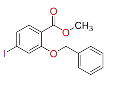 2-Benzyloxy-4-iodo-benzoic acid methyl ester