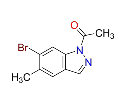1-acetyl-5-methyl-6-bromo-1H-indazole