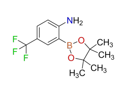 2-amino-5-(trifluoromethyl)phenylboronic acid, pinacol ester