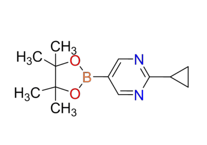 2-Cyclopropylpyrimidine-5-boronic acid, pinacol ester