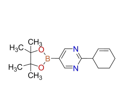 2-cyclohexenylpyrimidine-5-boronic acid, pinacol ester