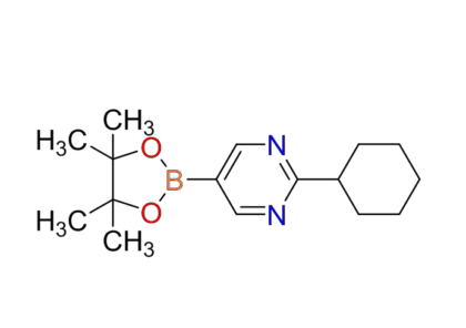 2-cyclohexylpyrimidine-5-boronic acid, pinacol ester