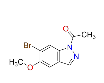 1-Acetyl-5-methoxy-6-bromo-1H-indazole