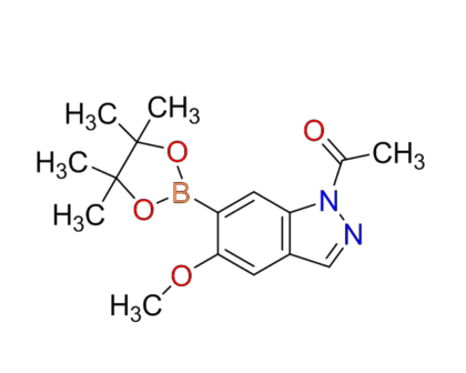 1-Acetyl-5-methoxy-1H-indazole-6-boronic acid, pinacol ester