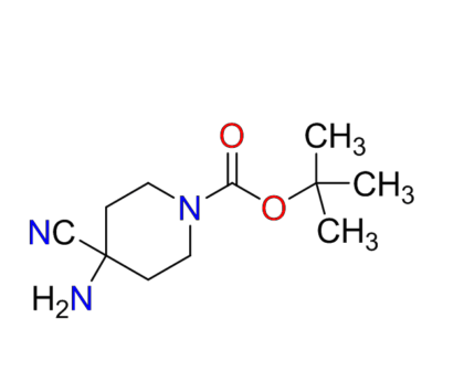 4-Amino-4-cyano-piperidine-1-carboxylic acid tert-butyl ester