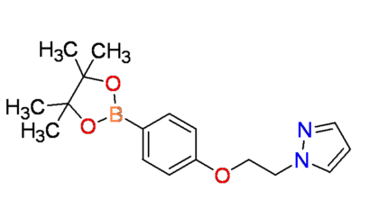 4-[2-(1H-Pyrazol-1-yl)ethoxy]benzeneboronic acid, pinacol ester