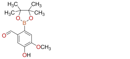 2-Formyl-4-hydroxy-5-methoxyphenylboronic acid, pinacol ester