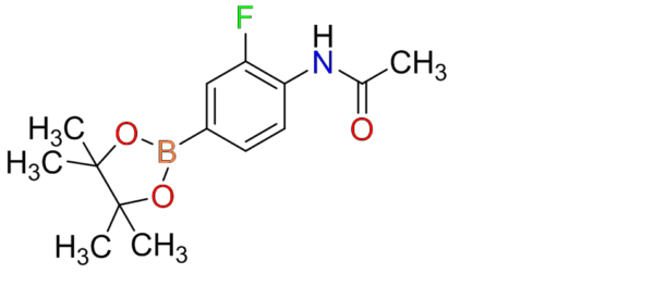 4-acetamido-3-fluorophenylboronic acid, pinacol ester
