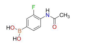 4-acetamido-3-fluorophenylboronic acid