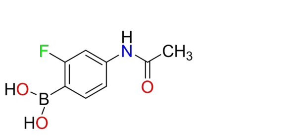 4-acetamido-2-fluorophenylboronic acid