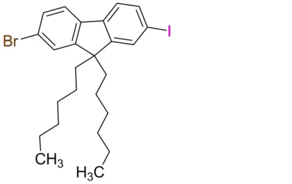 2-bromo-9,9-dihexyl-7-iodo-9H-fluorene