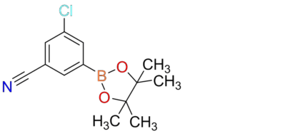 3-Chloro-5-cyanophenylboronic acid, pinacol ester