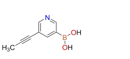 (5-(prop-1-yn-1-yl)pyridin-3-yl)boronic acid