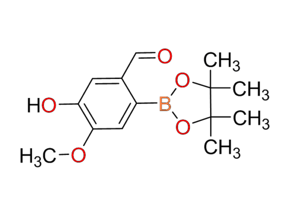 4-methoxy-5-hydroxybenzaldehyde-2-boronic acid, pinacol ester
