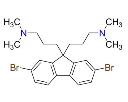 2,7-Dibromo-9,9-bis(3-dimethylaminoprop-1-yl)-9H-fluorene