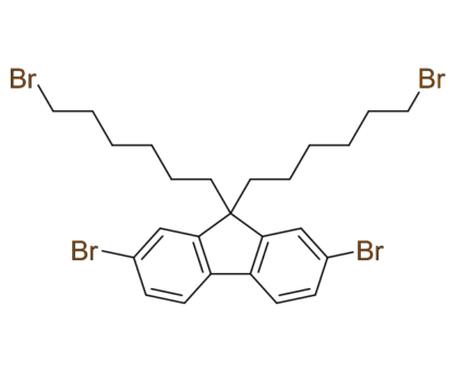 9,9-Bis(6-bromohexyl)-2,7-dibromofluorene