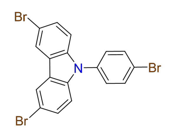 3,6-dibromo-9-(4-bromo-phenyl)-9H-carbazole