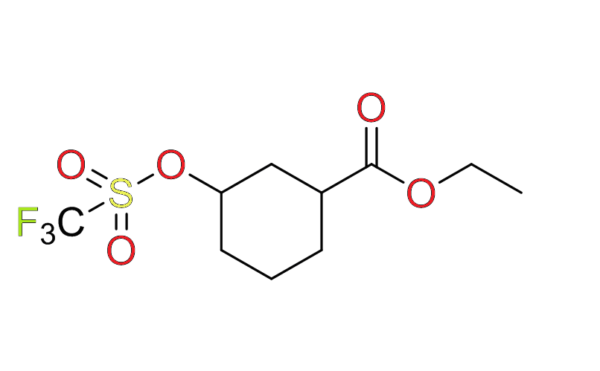 ethyl 3-(trifluoromethylsulfonyloxy)cyclohexanecarboxylate