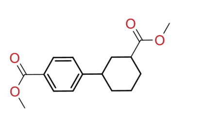 methyl 4-(3-(methoxycarbonyl)cyclohexyl)benzoate