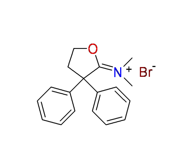 N,N-Dimethyl(tetrahydro-3,3-diphenyl)-2-furyliden ammonium bromide