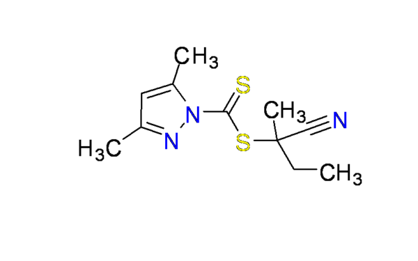 2-cyanobutanyl-2-yl 3,5-dimethyl-1H-pyrazole-1-carbodithioate