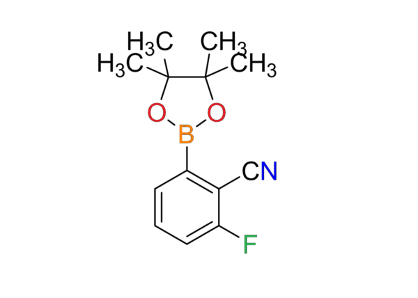 2-cyano-3-fluorophenylboronic acid, pinacol ester