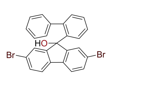 9-(biphenyl-2-yl)-2,7-dibromo-9-fluorenol