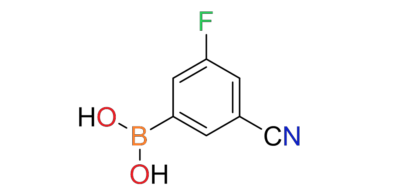 3-cyano-5-fluorophenylboronic acid