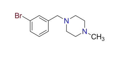 1-(3-bromobenzyl)-4-methylpiperazine