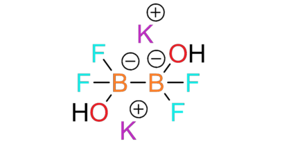 potassium 1,1,2,2-tetrafluoro-1,2-dihydroxydiborane-1,2-diuide