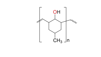Poly(4-methylcyclohexanol) resin