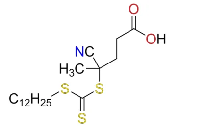 4-cyano-4-(((dodecylthio)carbonothioyl)thio)pentanoic acid, high purity