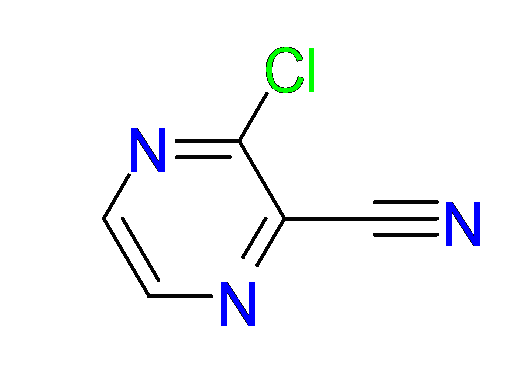 2-chloro-3-cyanopyrazine