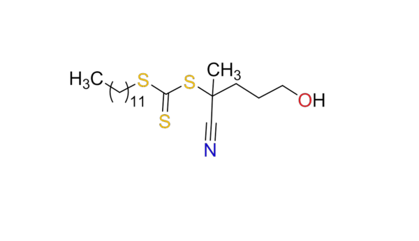 2-Cyano-5-hydroxypentan-2-yl dodecyl trithiocarbonate