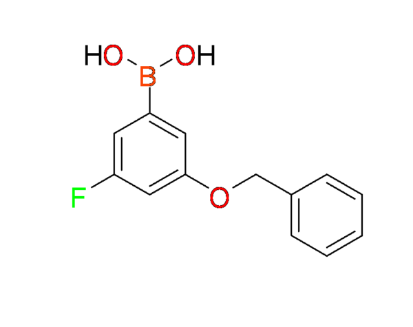 (3-(benzyloxy)-5-fluorophenyl)boronic acid