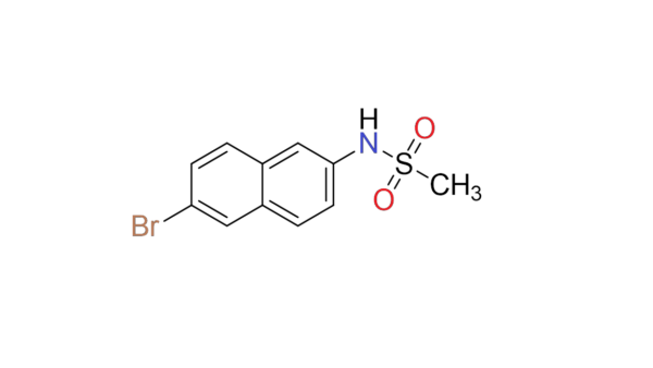N-(6-bromonaphthalen-2-yl)methanesulfonamide