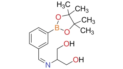 (Z)-2-((3-(4,4,5,5-tetramethyl-1,3,2-dioxaborolan-2-yl)benzylidene)amino)propane-1,3-diol