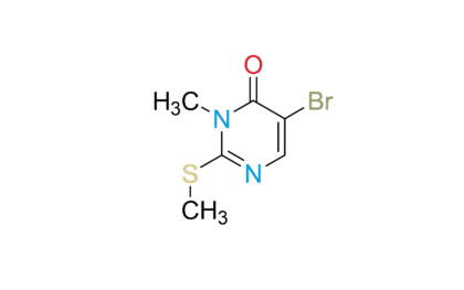 5-bromo-3-methyl-2-(methylthio)pyrimidin-4(3H)-one