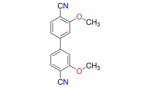3,3'-dimethoxy-[1,1'-biphenyl]-4,4'-dicarbonitrile
