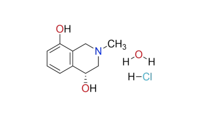 (R)-2-methyl-1,2,3,4-tetrahydroisoquinoline-4,8-diol hydrochloride hydrate