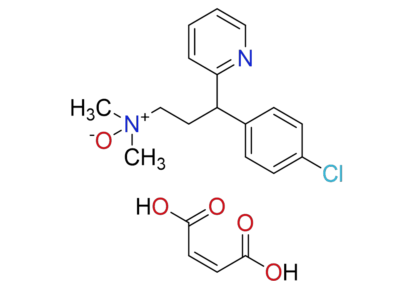 (3RS)-(3-(4-chlorophenyl)-3-(pyridin-2-yl)propyl)dimethylamine-N-oxide maleate Product Code: BM2072 CAS Number 120244-82-8