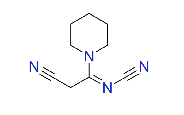 (2-cyano-1-(piperidin-1-yl)ethylidene)cyanamide Product Code: BM2075 CAS Number 56488-00-7