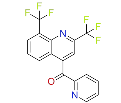 (2,8-bis(trifluoromethyl)quinolin-4-yl)(pyridin-2-yl)methanone Product Code: BM2115 CAS Number 35853-55-5